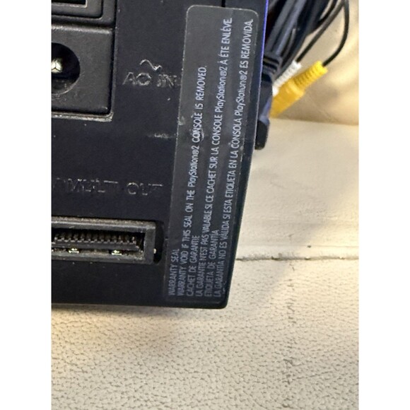 Ps2 Console , Parts Only , Shows No Video , Tray Issues , No Controller